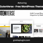 GutenVerse – WordPress Theme Gratis