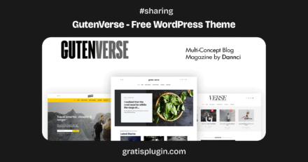GutenVerse – WordPress Theme Gratis