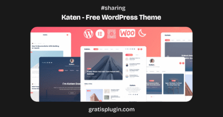 Katen – WordPress Theme Gratis